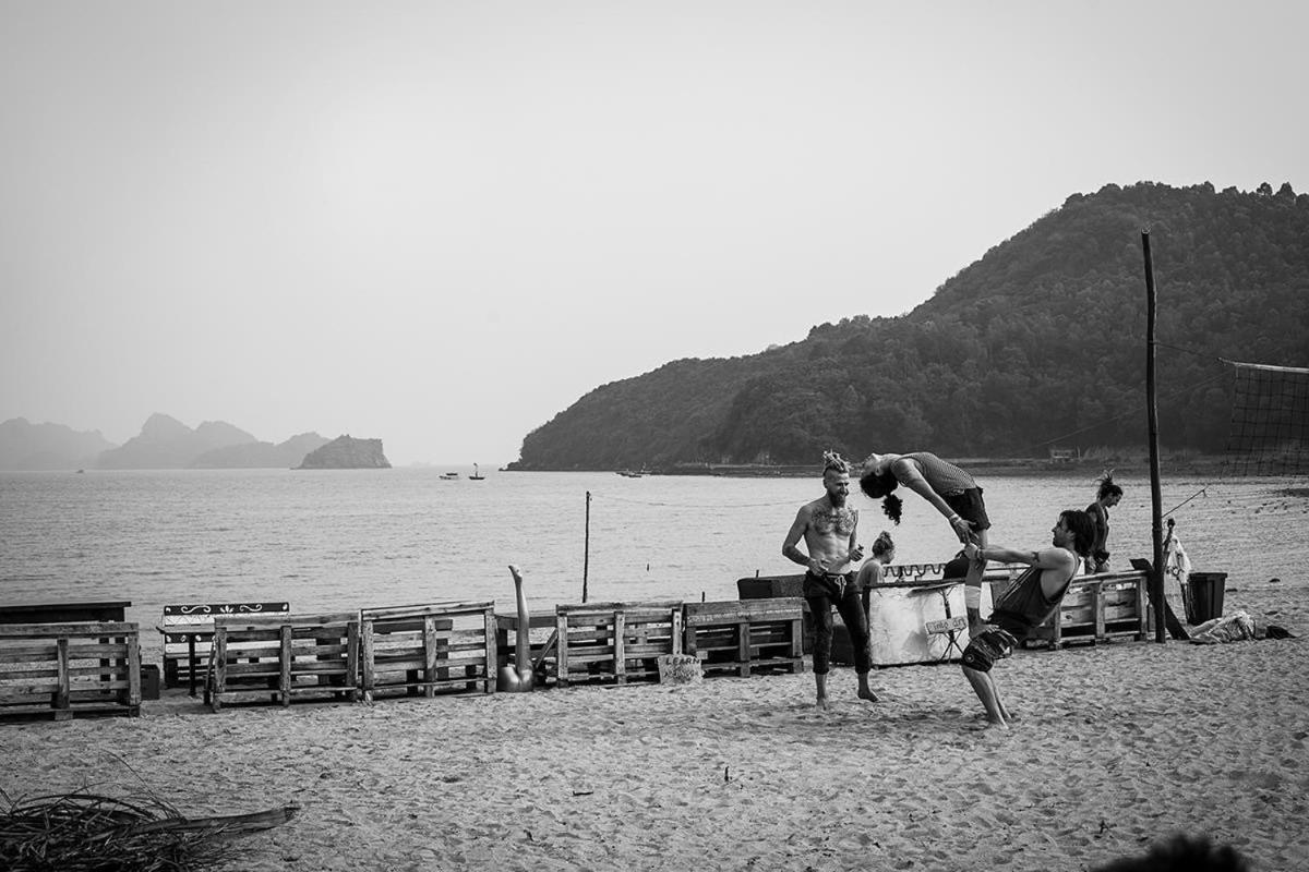 Woodstock Beach Camp Xuan Dam Buitenkant foto